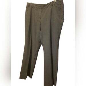 20W Worthington Women's Modern Fit Black Trousers